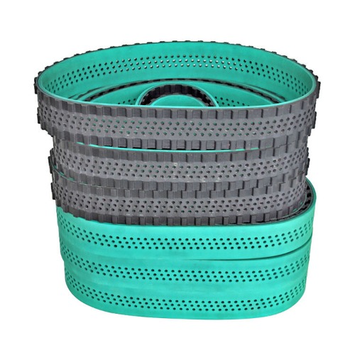 Commonly used 255H-38 vacuum pull down belt tooth belt with green rubber